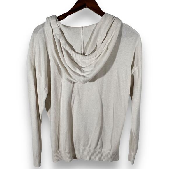 Barefoot Dreams CozyChic Pearl Sweatshirt Hoodie Pullover Small Minimalist NWT - Picture 3 of 11